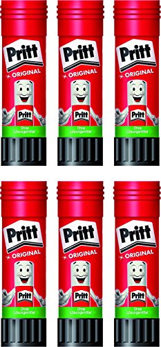 6x Pritt Klebestift 43g