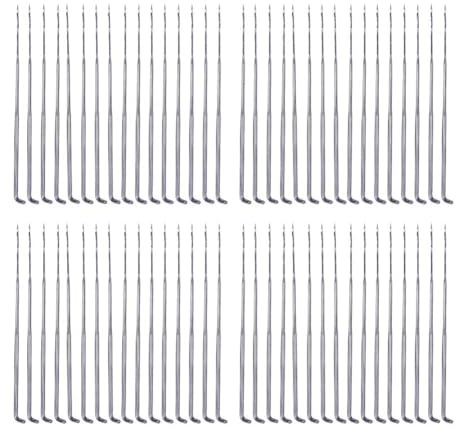 100 Stücke Häkelnadel Nadelset Filznadeln Kits DIY Wolle PIN Filzwerkzeuge Set Handgemachte Handwerk Werkzeug Zubehör(L)