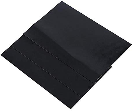 Keenso Aufblasbares Patch-Reparaturset, 3-teiliges PVC-Reparatur-Patch-Kit-Set Zubehör für Schlauchboot-Kanu-Kajak(Schwarz)
