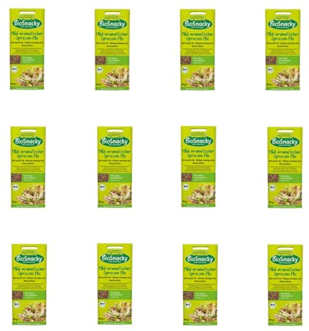 Rapunzel - Mild-aromatische Mischung bioSnacky - 40 g - 12er Pack