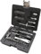 BETA BW 903E/C42 - Assortimento di 13 chiavi a bussola esagonali, 18 inserti per avvitatori, 4 chiavi maschio esagonale piegate e 7 accessori in cassetta di plastica
