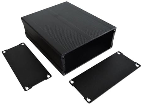 Instrument Enclosure Case - 40x97x120mm Aluminum Electronic Cooling Box, DIY Project Box for HiFi Amplifier, Circuit Board, GPS Analyzer