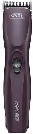 Wahl KM Supera Sladdlös klippmaskin för husdjur - 2 utbytbara batterier, 2 höghastighetsinställningar, lätt ergonomisk design, för djurägare, professionella groomers och veterinärer