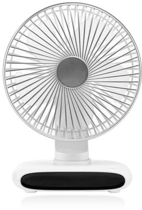 USB Rechargeable 6 Speed Desk Fan Suspended Ceiling Fan 3600mAh Personal Fan Home Bathroom Kitchen
