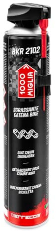 Errecom 1000 Miglia BKR 2102 Bike and Motorbike Chain Degreaser Spray, 750 ml Aerosol Can