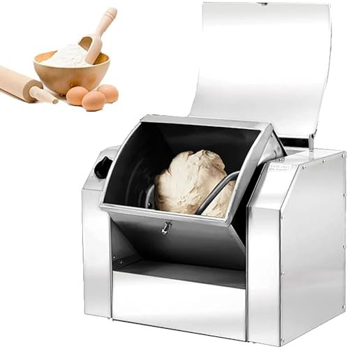 Stand Mixer Commercial Bakery Commercial Dough Mixer Machine Electric Flour Pizza Spiral Bakery Raw Material Dough Mixing Machine Kneading Machine for Business Restaurant Simple Operation wi