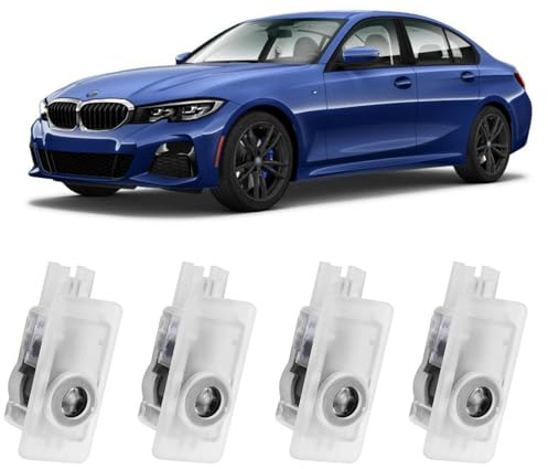 4 Pezzi Luci Proiettore Porta per F40 F44 G20 G21 G22 G23 G29 G42, Luci Portiera Auto illuminazione d'ingresso, Luce LED di Benvenuto accessories
