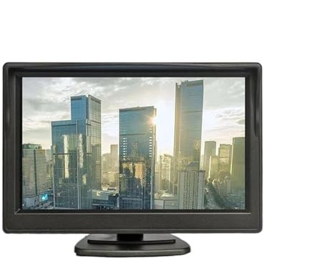 Telecamera Posteriore per Auto, Mini Telecamera di retromarcia, Sistema Wireless con Display LCD HD da 5.