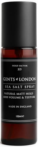 Gents of London Sea Salt Hair Spray for Men, Thickening, Volumising, Adds Natural Texture
