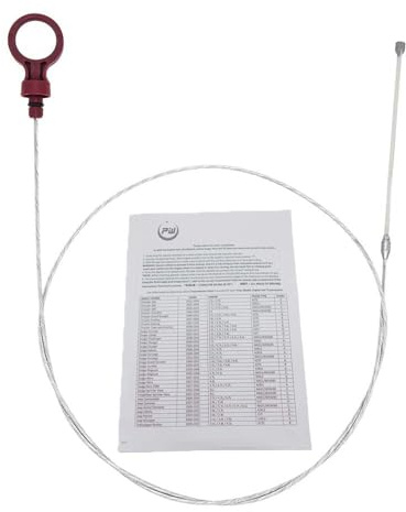 Automatic Transmission Dipstick for Chrysler Jeep Dodge - Level Tool with Directions Check auto Trans Fluid Oil Level -Dealer #s : 8863B, 9336, 9336A, 42RLE, NAG1, 62TE 2.7 3.5 3.6 3.7 5.7 6.1 6.4