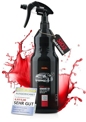 ADBL Ceramic QD (1L) Premium Quick Detailer - Sprühversiegelung mit Keramik-Technologie - Glanz und Abperleffekt - Auto Detailer, Lackversiegelung, SiO2 Lackschutz, Lackpflege, Schnellversiegelung
