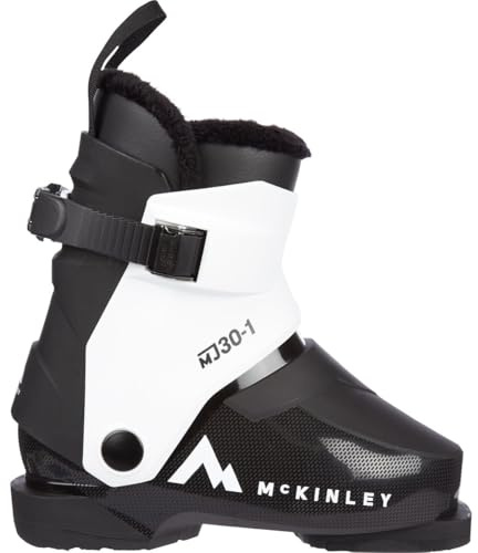 McKinley Mj30-1 Scarponi da sci per bambini Black/White 24.5