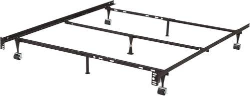 KB Designs - Metal Commercial Grade Adjustable Bed Frame, Twin Twin XL Full Full XL Queen