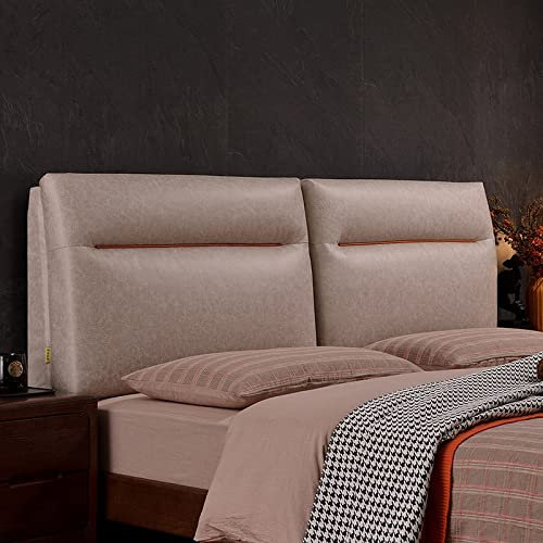 Generisch Bett kopfteil bezug Kopfteilbezug Kissenbezug für Doppelbett Queensize-Bett Kingsize-Bett Dicker wasserdichter Schwammstoff 10 cm Bettkopfteilbezug SchutzhülleA-150x60cm