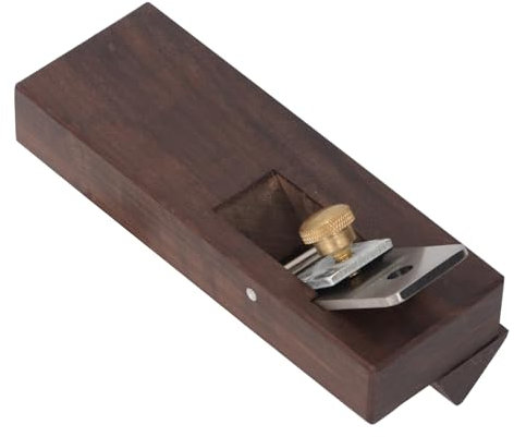Cepilladora de Rebajes de Madera de ébano, Cuchillas de Aleación de Alta Dureza, Eyección Eficiente de Desechos, para Carpintería, Recorte de Bordes de 45° y 60°