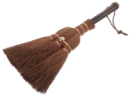 Gogogmee Spazzola per Pulizia tè in Fibre Naturali e Filo di Rame Marrone Setole Morbide e Delicate per Cerimonia del tè