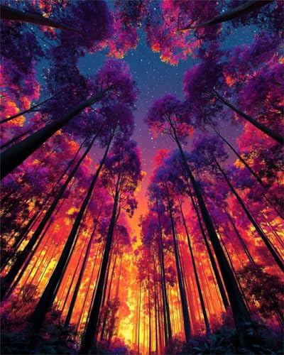 Puzzle 50 Teile Wälder Landschaft 35 x 25 cm Impossible Klassische Puzzles Puzzle Erwachsene Anspruchsvoll Geschicklichkeitsspiel für die Ganze Familie