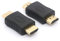 HDMI Koppler, 19-poliger HDMI-Stecker auf HDMI-Stecker, Adapter für HDTV, 2-er Pack
