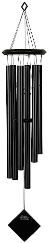 Encore Collection by Woodstock Chimes – Das Original Garantierte musikalisch abgestimmte Klangspiele, Chimes of Earth – Schwarz