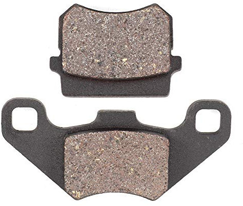 Qiilu Bremsbeläge Motorrad Keramik Bremsbeläge für Scheibenbremsen, ATV-Bremsbeläge Passend für 50ccm, 70ccm, 90ccm, 110ccm, 125ccm, 150ccm, 200ccm und 250ccm ATVs und Quads