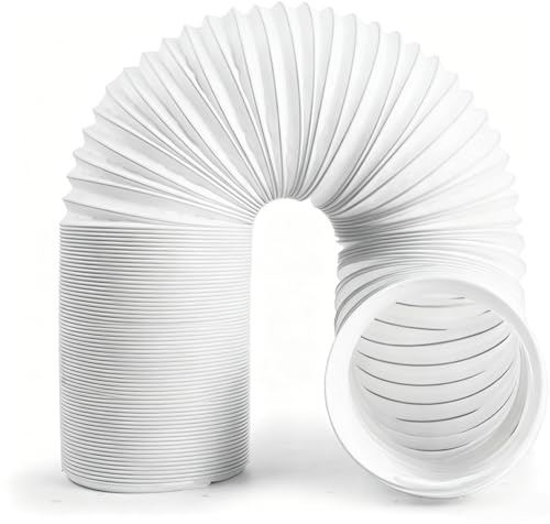 (El 13cm/5.1in * los 2M) Manguera de aire acondicionado, Tubo Aire Acondicionado Portatil,piezas de repuesto de tubo de manguera de escape de aire acondicionado flexible universal portátil