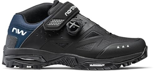 Northwave Enduro MID 2 MTB Schuhe, Fahrradschuhe Mountainbike Schwarz 43