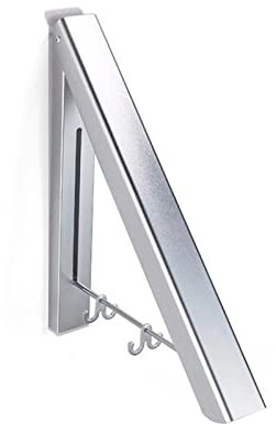 luckxuan Wäscheständer/Wäschetrockner Aufhänger Platz sparen Kleiderschrank Lagerung, montierte Kleidung Airer Waschen Linie Mantel Hemdtrockner Clothes Drying Rack (Size : 1Pcs)