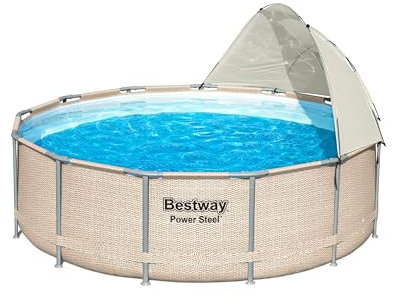 Bestway 58681-6 Tendalino da piscina rotonda adattabile 549x549