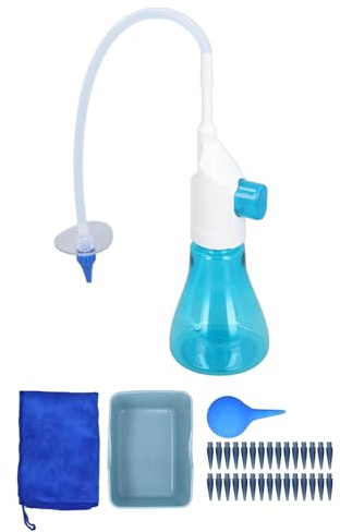 Kit de Nettoyage pour Lave-Oreilles, Kit de Rinçage Doux pour L'irrigation des Oreilles avec 30 Buses, Prévient les Dommages, Doux et Efficace, adapté àles âges, Usage Domestique