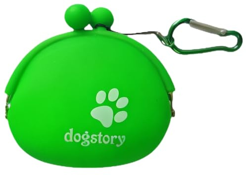 fanelod Leckerlibeutel aus Silikon für Hunde, Hundetrainingsbehälter, Leckerlibeutel für Hunde, Hunde-Leckerli-Trage-Halter, Welpen-Hunde-Trainingstasche, freihändiges Gehen,Hunde-Leckerli- für