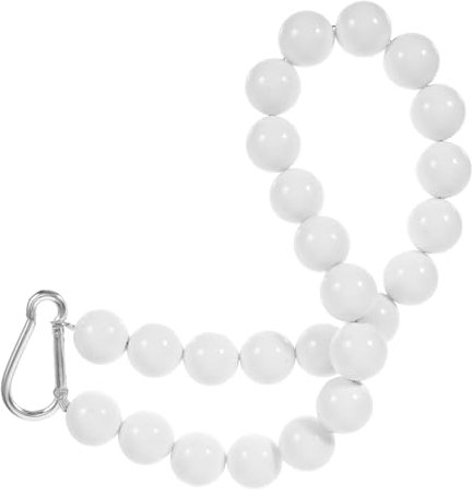 CIMAXIC Support De Drapeau Perlé pour Mât De Drapeau Fourniture De Retenue De Mât De Drapeau Matériau Métallique en PVC