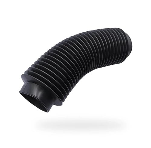 WOLWES Flexible, schwarze Wellbalgmanschetten aus Gummi mit 30mm, 40mm, 50mm, 70mm, 80mm und 100mm Innendurchmesser for den Maschinengebrauch Siegel(80mm ID)