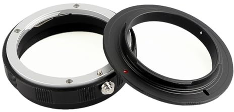 Keabroir 52mm Metal Macro Reverse Adapter Ring Manual Focus Camera Mount Lens Converter + Rear Lens Mount Protection Ring Compatible with Sony Alpha E NEX Mirrorless Camera and Lens NEX-52K