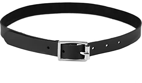 Glomora Spalline, Cinturini per Stivali per Stivali da Cowboy mandrino in Metallo Regolabile a Mano in Pelle Vera, Cinghie di Stivale da Cowboy per Stivali da Equitazione e speroni