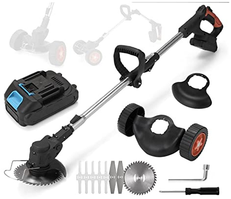 Tosaerba elettrico for uso domestico Tagliaerba ricaricabile senza fili Attrezzo e attrezzatura da giardinaggio for decespugliatore professionale
