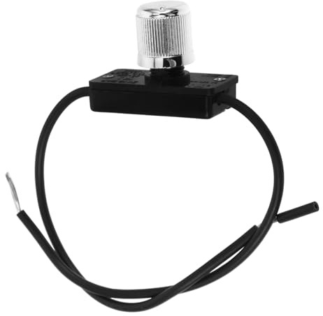 PENIKOKO Multi-function Rotary Dimmer Switch Knob Replacement Pushbutton Control Knob for Hot Water Heaters Juicers and Light Switches with Detachable Design