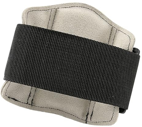 XuQiZZpp Leder-Handgelenkbandage, Textur für Gymnastik, Training, verstellbar, verbesserte Griffigkeit, Stabilität