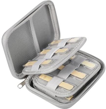 Oboe Reed Case | Schützende wasserdichte Halterbox, Fagott Reed Case | für Musiker, Anfänger, Freunde, Enthusiasten, Urlaub, Feier, Zuhause, Reisen