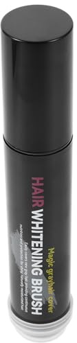 Lápiz para Cubrir Raíces y Canas, Tinte Marrón Portátil para Retoque | Plástico, Aplicación Localizada, Color Resistente al Desvanecimiento, Uso Femenino, Formato Compacto