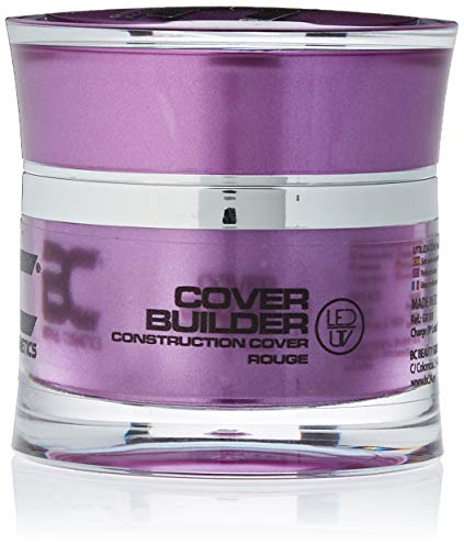 BC Bernal Cosmetics BC Cover Builder Gel Rot – LED/UV – 15 ml – (Constructor Cover Red) – 1 Stück