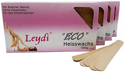 Leydi Heisswax ECO Honig 2Kg - Brazilian Waxing ohne Streifen