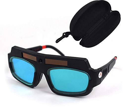 TOP-MAX Schweißerbrille Schweißer Sicherheitsbrillen,Anti-Shock,Blendschutz,Schutzgläser für Schweißer