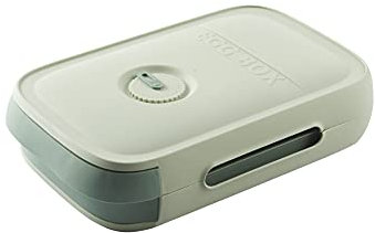 Contenitore per uova da frigorifero, a scorrimento automatico, con indicatore di freschezza (verde)