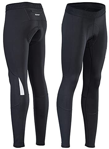 SILVINI RAPONE PAD Fahrradhose Damen lang gepolstert Thermo Radhose Damen lang Radlerhose Damen lang Damen Radlerhose mit Polster MTB Hose Damen lang Winter Radhose Lange Radhose