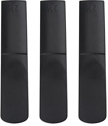 Altsax Reed, Reeds 2,5 Teile Reparatur Saxophon Blatt 2 Reed Zubehör Schwarz 3 Stück Kunststoff Altsaxophon Mundstück