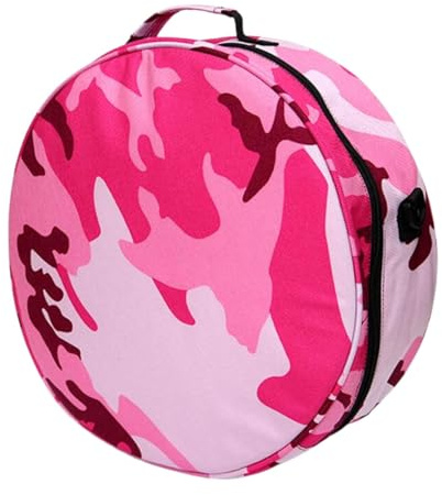 JISADER Atemreglertasche für das Tauchen, Gewichtsgürtel-Organizer, rundes Nylon mit verstellbarem Schultergurt, praktischer Atemregler-Ausrüstungshalter, ROSA