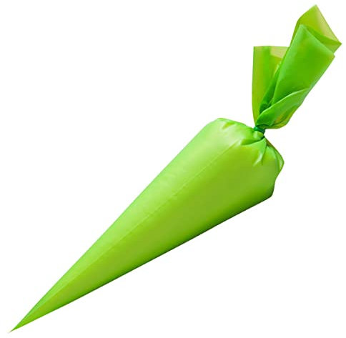 Venuscello 100 x Green Savoy Icing Piping Bags Disposable Mash Thick 21 Inch Non Sticky for Decorating Cookies, Cake, Pastry Ideal for Baking Easy to Grip and Comfortable
