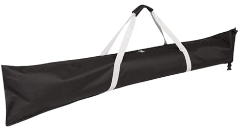 Doppelt genähte Ski-Reisetasche, verstellbare Skitasche, wasserabweisende Skitasche, Schneereise, Skitasche mit durchgehendem Reißverschluss, tragbar, robuste Skiausrüstung, Aufbewahrung für Skifahren