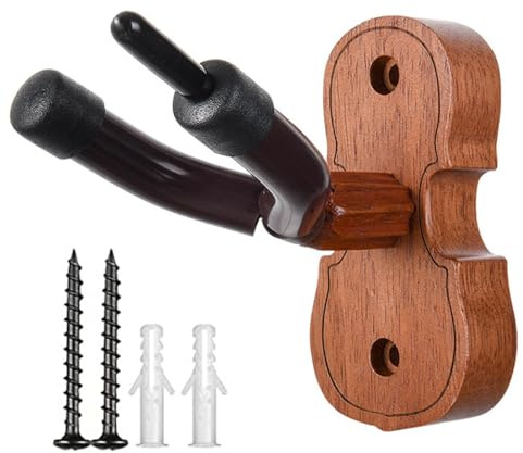 Gitarren-Wandhalterungshaken – Haken Und Halterungen Für Wände | Stark Tragender Gitarrenständer Für Wände, Passend Für Cello, Bratsche, Ukulele, Violine Und Verschiedene I