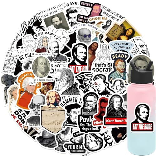 50 Stück Lustige Meme Sticker Set,Meme Aufkleber für Auto Laptop Skateboard Fahrrad Moped Motorrad Fahrrad Computer,Geeignet für Erwachsene(Lustige Berühmtheiten)